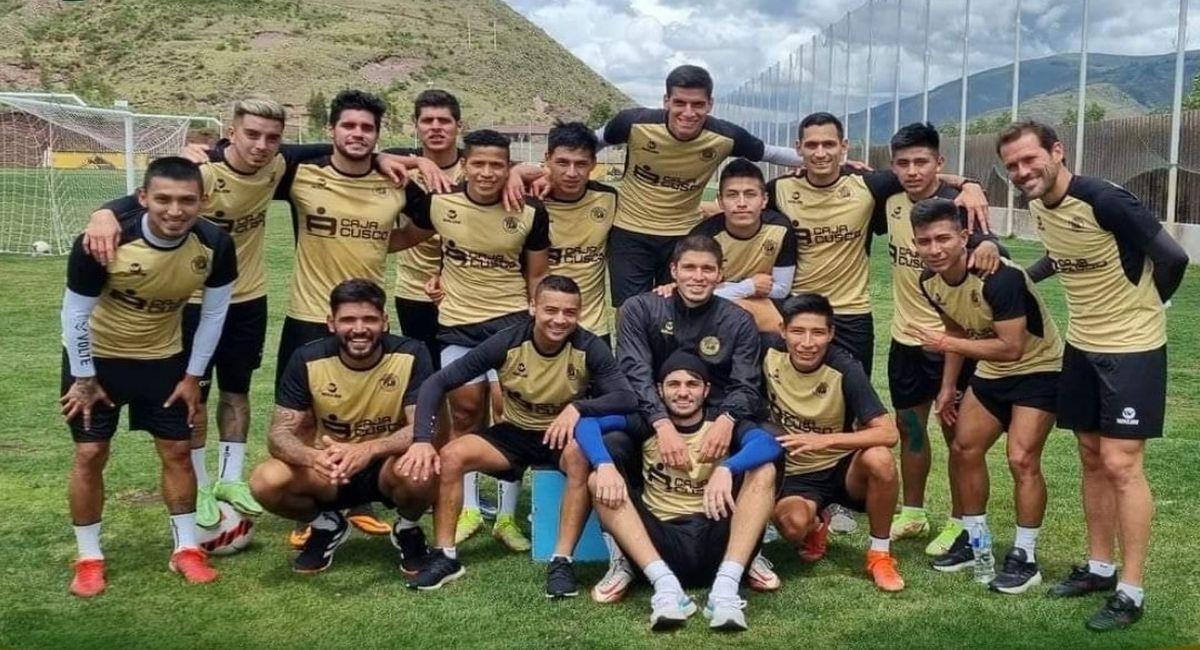 Jugadores de Cusco FC. Foto: Facebook Club Cusco FC