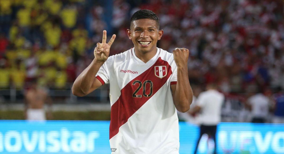 Edison Flores. Foto: Twitter Selección Peruana