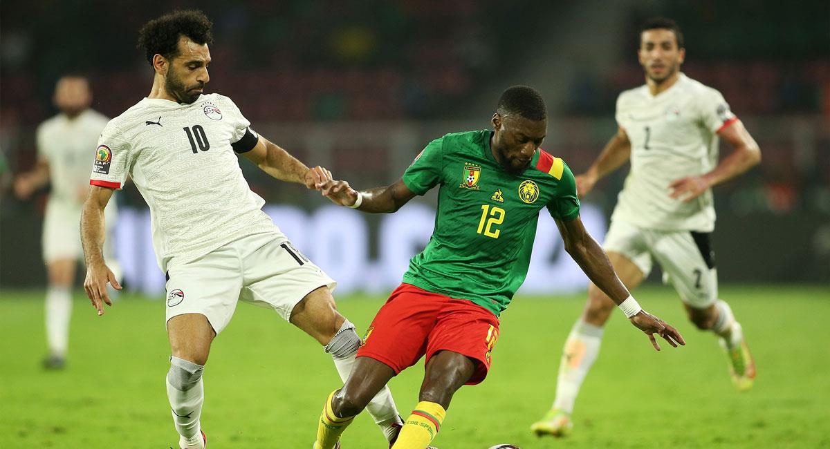 Egipto y Camerún se enfrentaron por semifinales de la Copa Africana. Foto: Twitter @CAF_Online