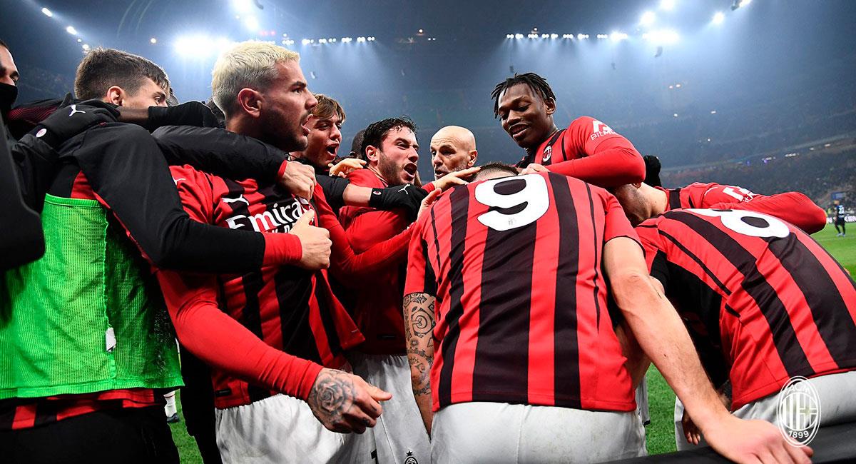 Milan venció a Inter por la Serie A. Foto: Twitter @acmilan
