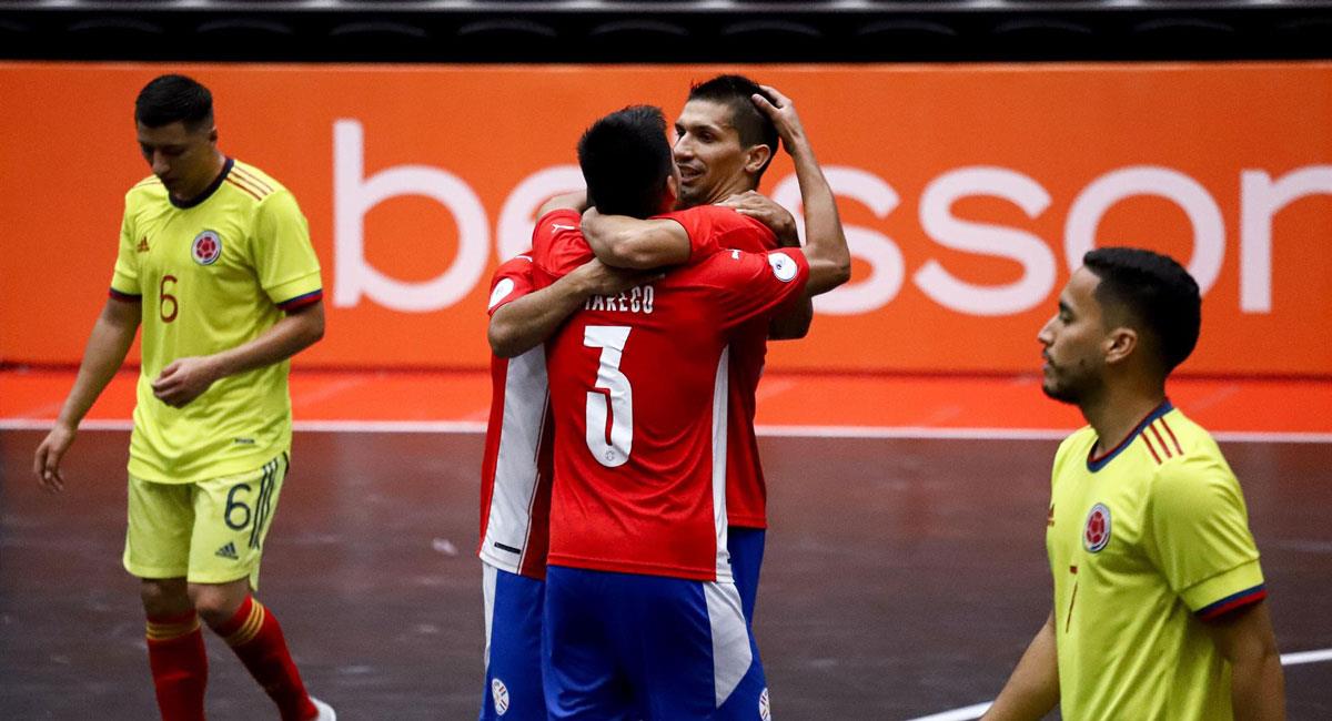 Paraguay venció a Colombia y jugará la final de la Copa América de Futsal. Foto: EFE