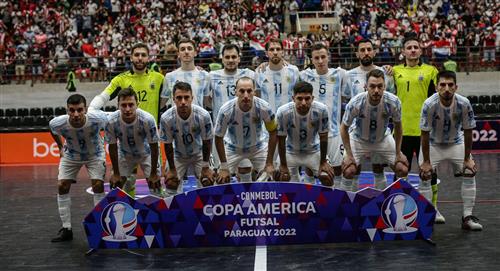 Argentina campeón de la Copa América de Futsal 2022
