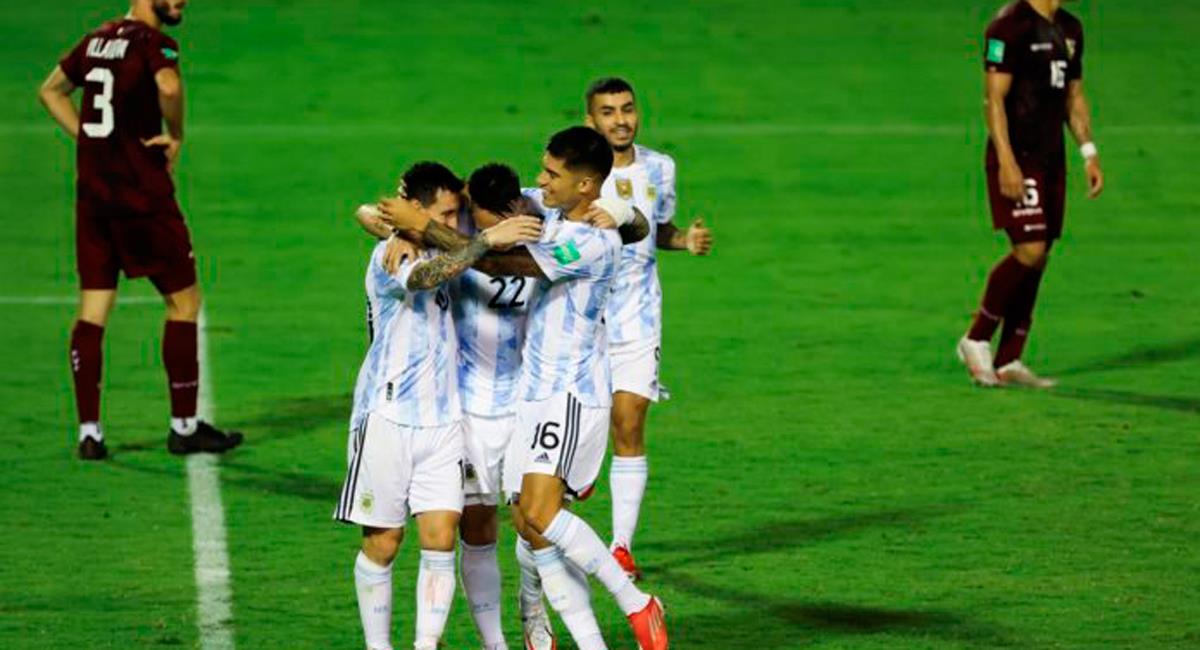 Argentina se medirá a Venezuela por la fecha 17 de Eliminatorias. Foto: EFE