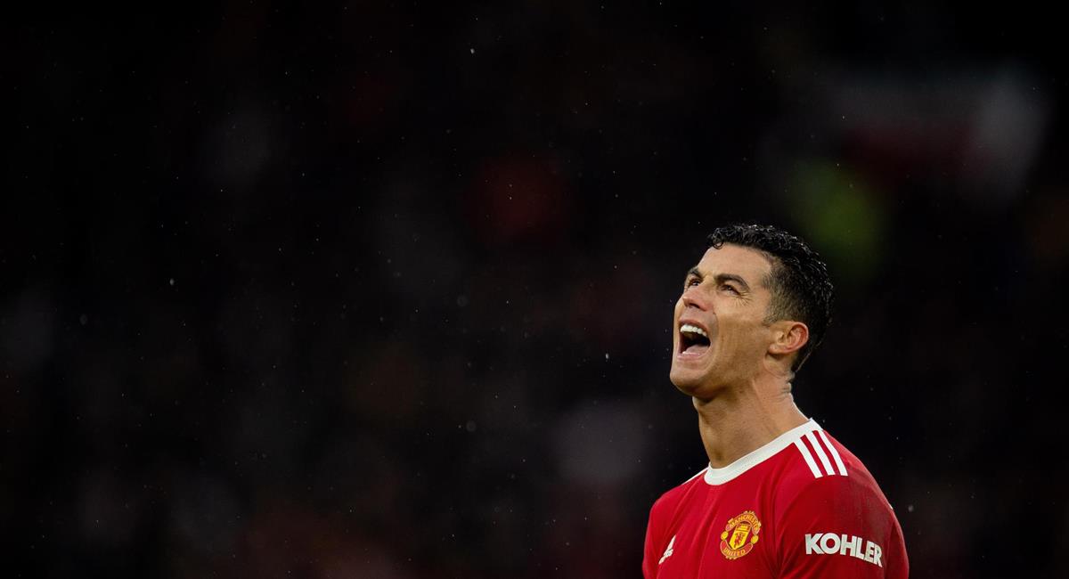 Cristiano Ronaldo lamenta el empate en casa. Foto: EFE