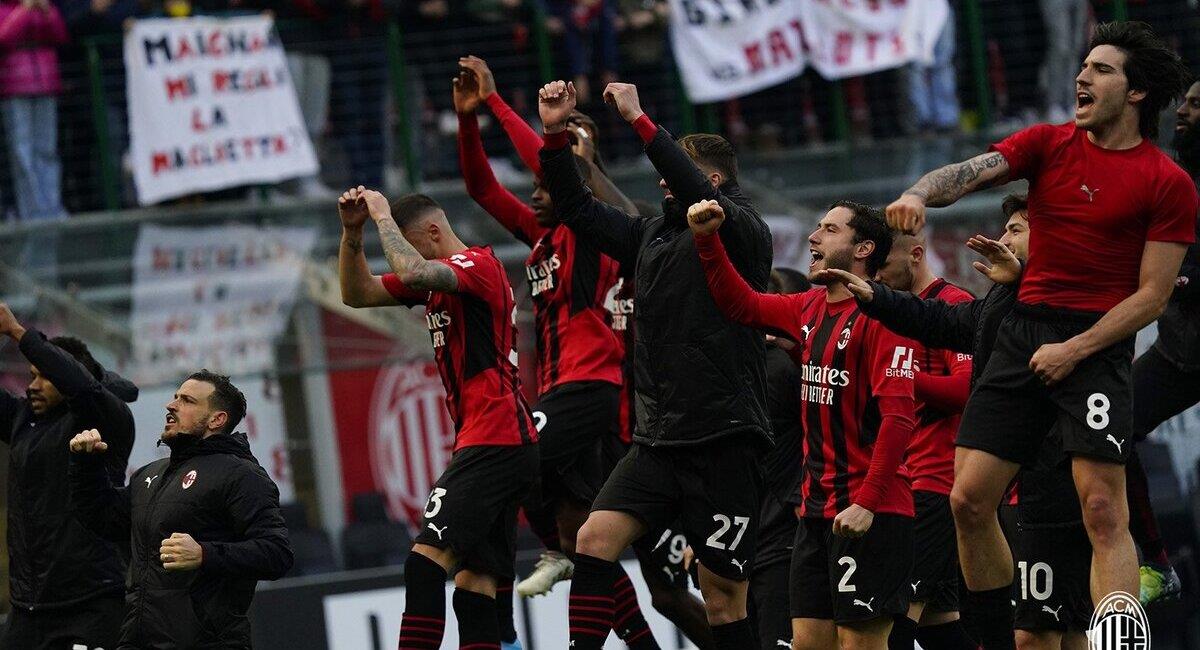 Milan lidera la Serie A. Foto: @acmilan 