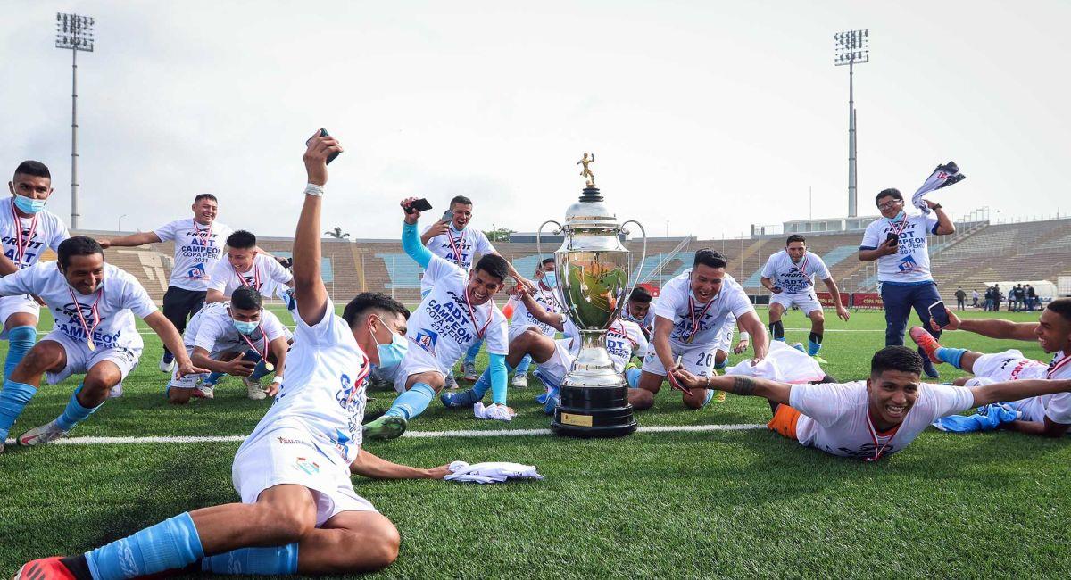 ADT de Tarma es el último campeón de la Copa Perú. Foto: Twitter Copa Perú