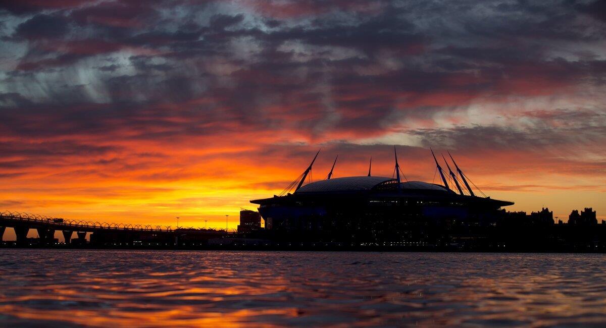 Estadio de San Petersburgo.
. Foto: @fifacom_es