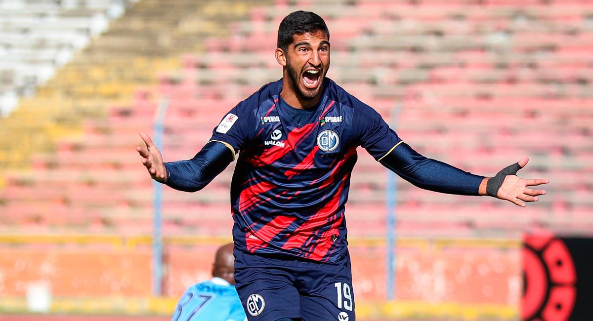 Renato Espinoza logró el gol del triunfo. Foto: Twitter @CCDMunicipal