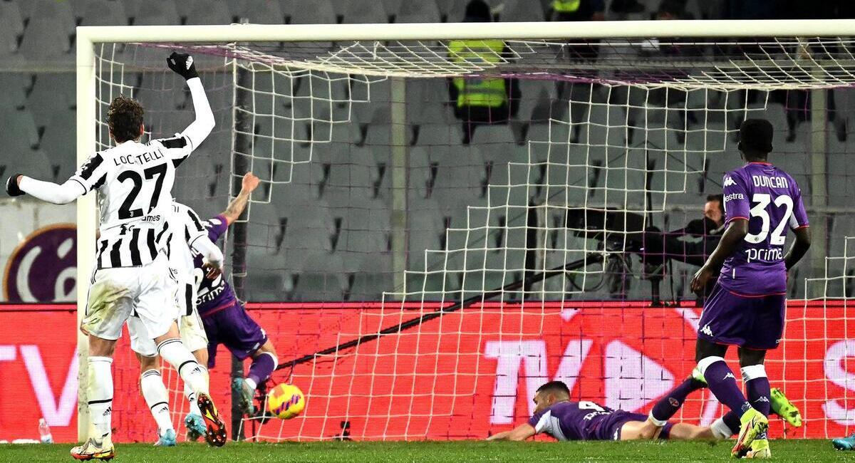 Juventus derrotó a la Fiorentina. Foto: EFE
