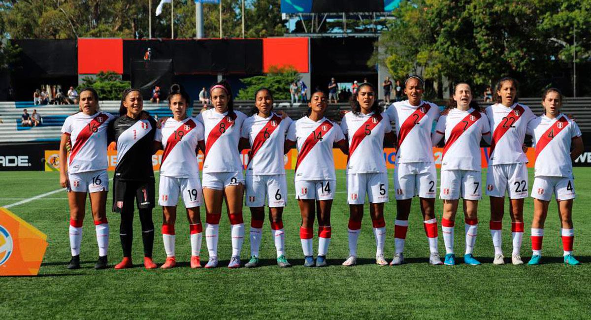 Perú cayó goleado ante Colombia. Foto: FPF