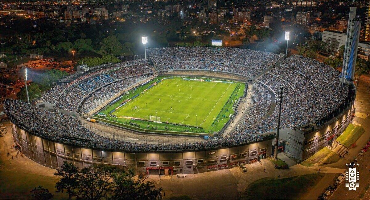 Estadio Centenario. Foto: @AUFOficial