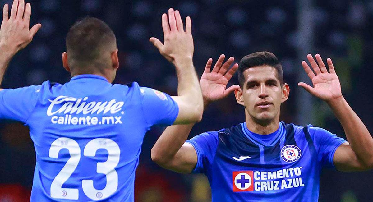 Luis Abram anotó nuevo gol con Cruz Azul. Foto: Twitter @CruzAzul