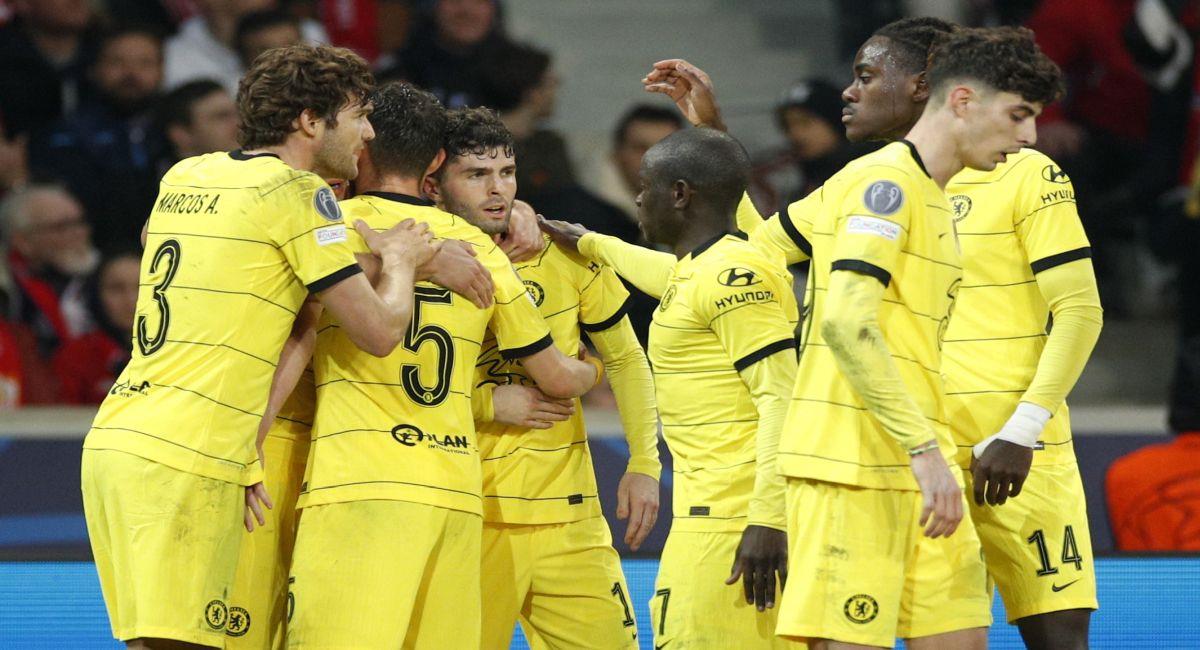 Chelsea celebró en Francia por la Champions League. Foto: EFE