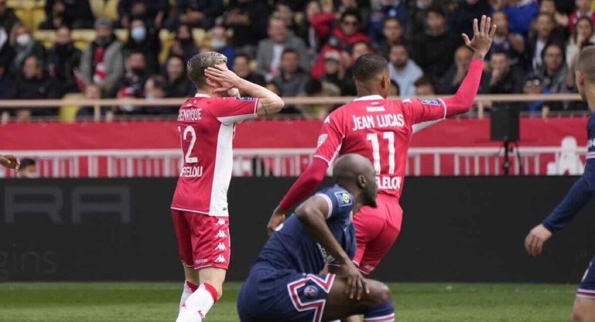 Mónaco goleó al PSG. Foto: @AS_Monaco_ES