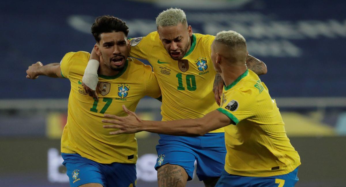Brasil es el puntero de las Eliminatorias Qatar 2022. Foto: EFE