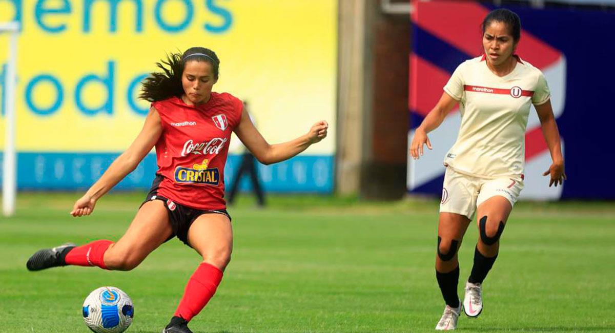 Perú Femenino Sub 20 cayó en amistoso ante la 'U'. Foto: Twitter @SeleccionPeru