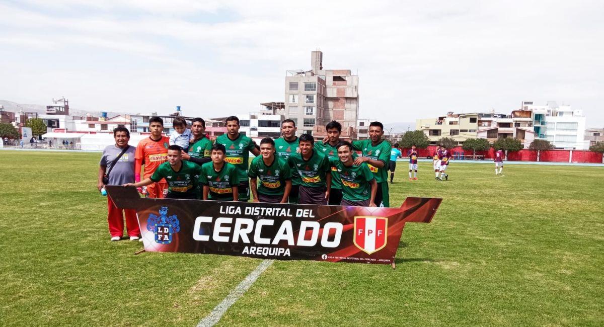 Sportivo Huracán se quedó con el clásico frente a Piérola. Foto: Facebook Liga de Cercado de Arequipa