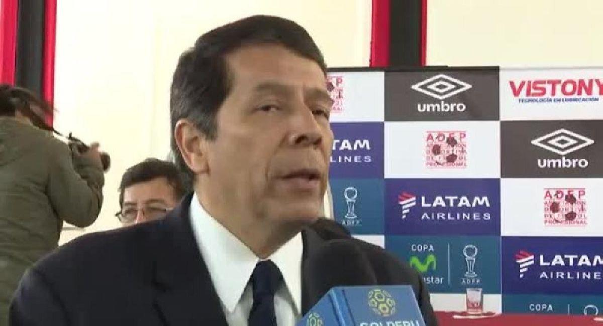 Tito Ordóñez, delegado de Alianza Lima. Foto: Captura
