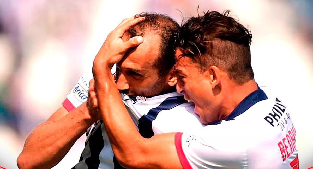 Hernán Barcos marcó el triunfo de Alianza Lima. Foto: FPF