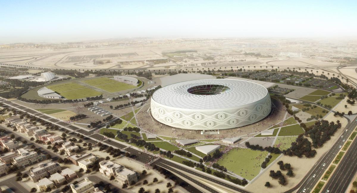 Estadio Al Thumama. Foto: @fifaworldcup_es