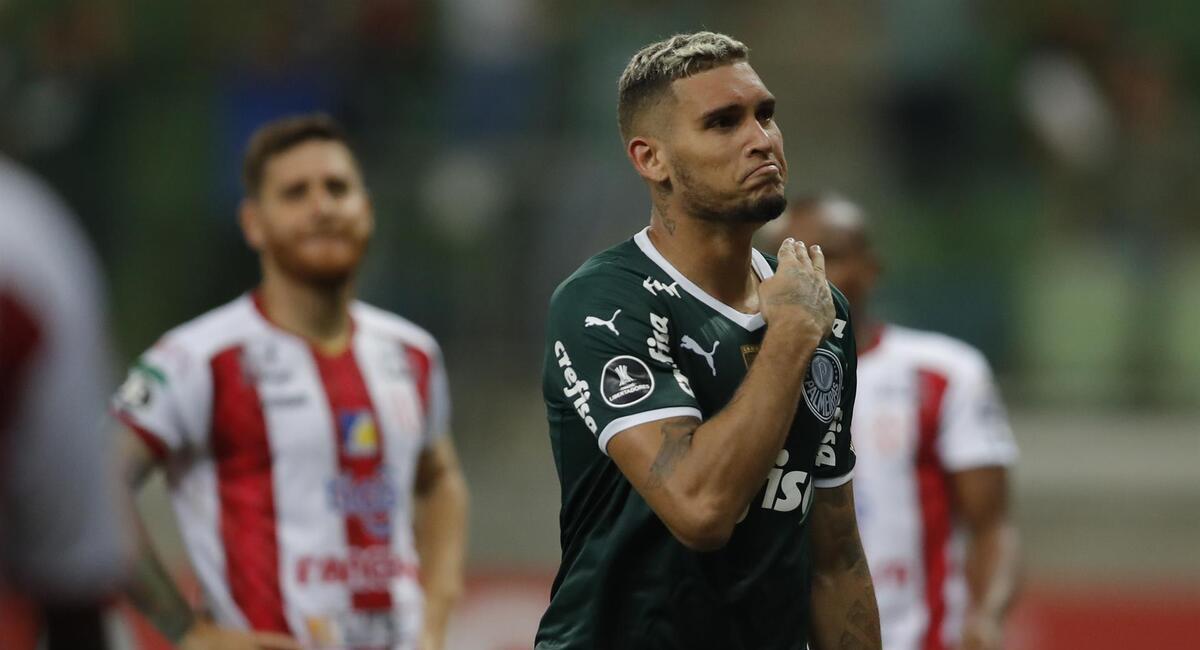 Palmeiras goleó a Petrolero. Foto: EFE