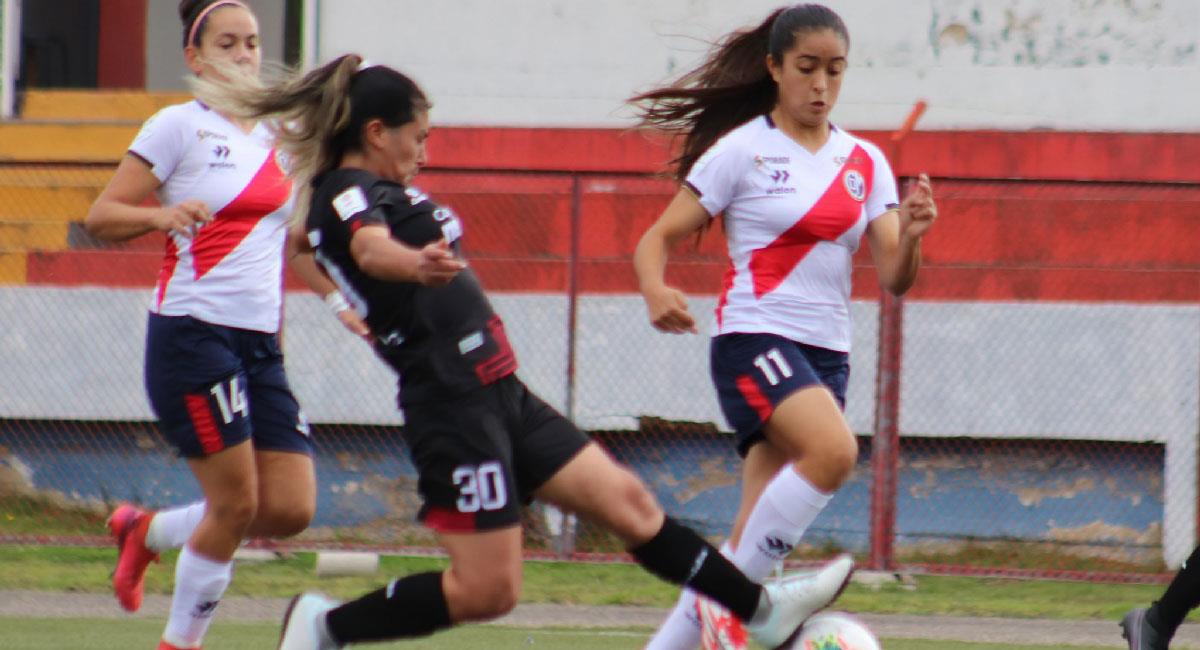 Tabla de posiciones de la Liga Femenina de Perú. Foto: Twitter @ligafemfpf