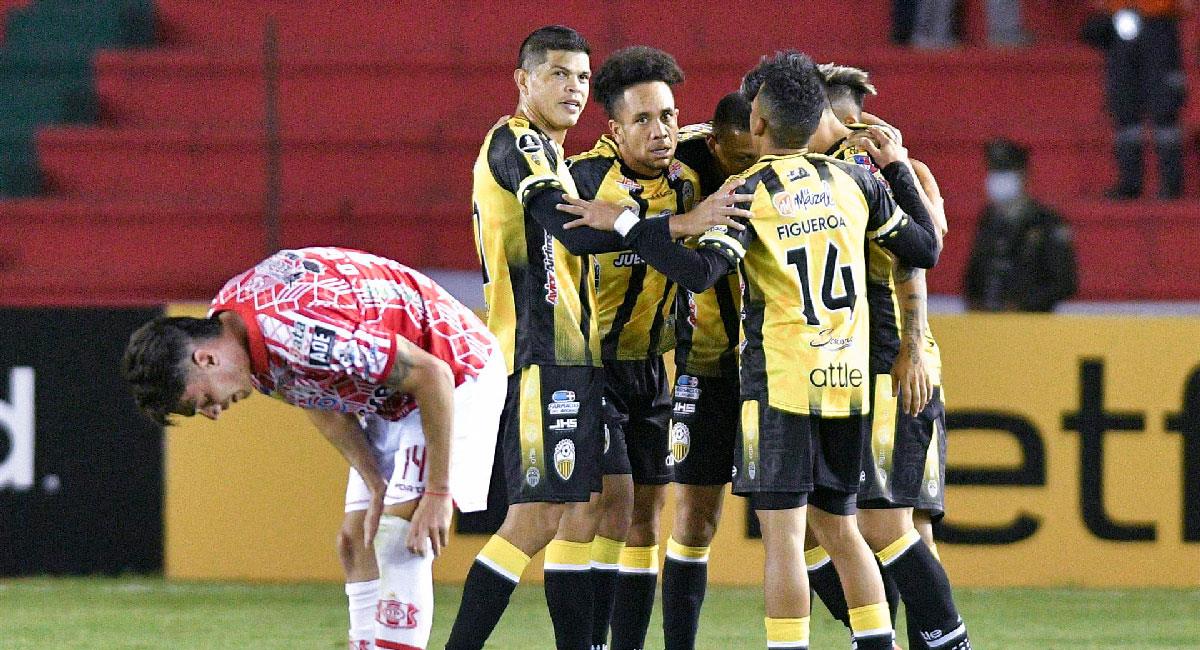 Táchira venció a Ind. Petrolero por la Copa Libertadores. Foto: EFE