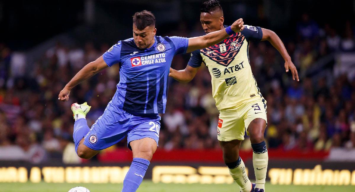 Club América igualó ante Cruz Azul por el Clásico Joven. Foto: EFE
