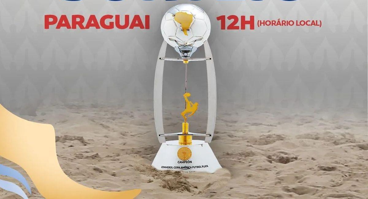 Se avecina la Copa América de Fútbol Playa. Foto: Facebook Copa América