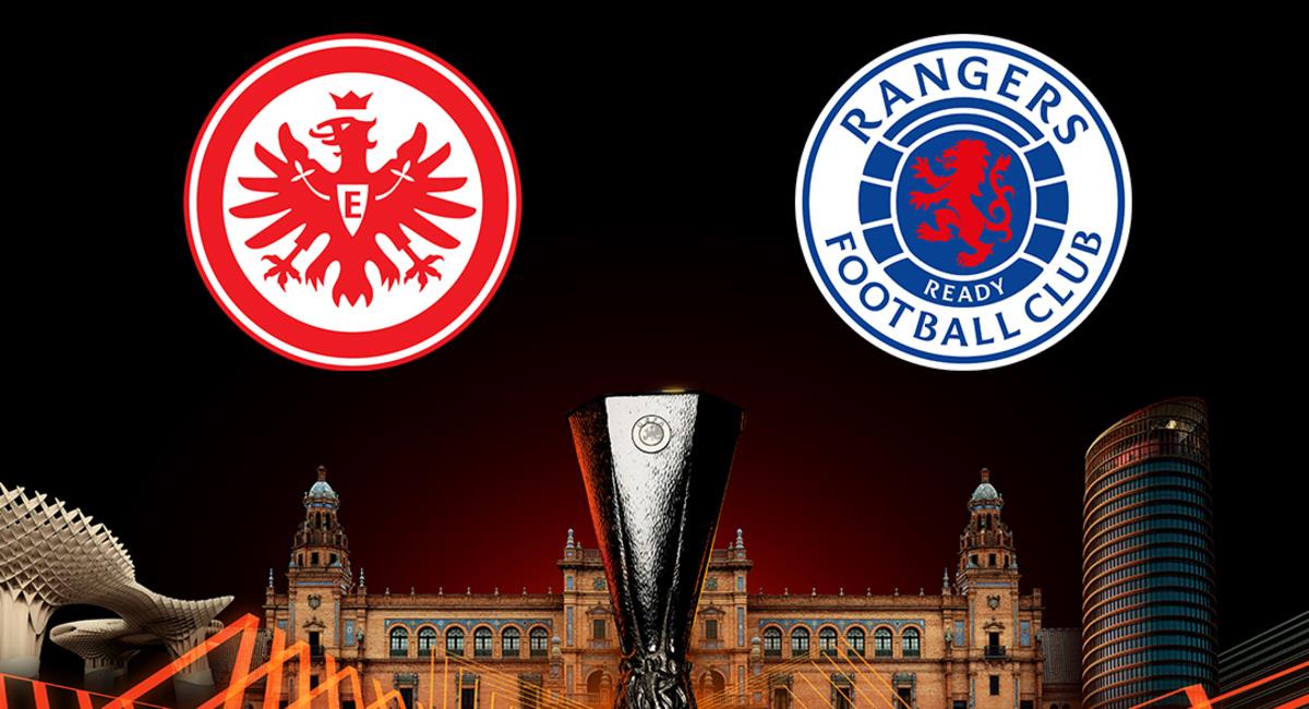 Eintracht vs Rangers. Foto: @EuropaLeague