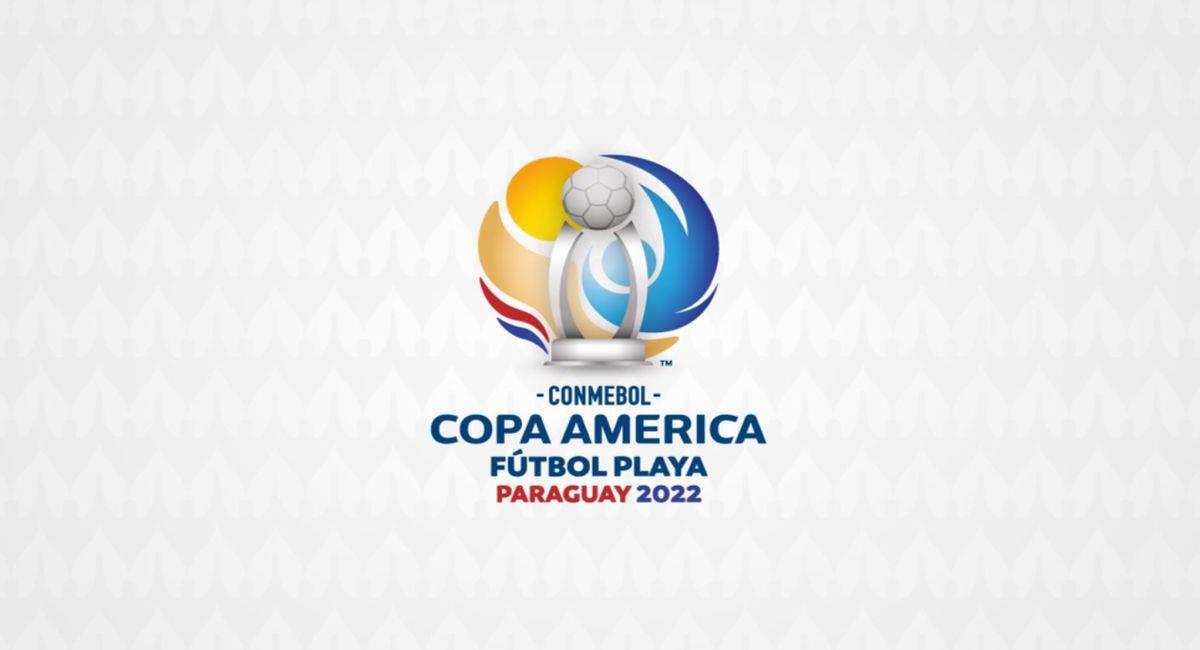 Todo listo para el inicio de la Copa América de Fútbol Playa. Foto: Conmebol