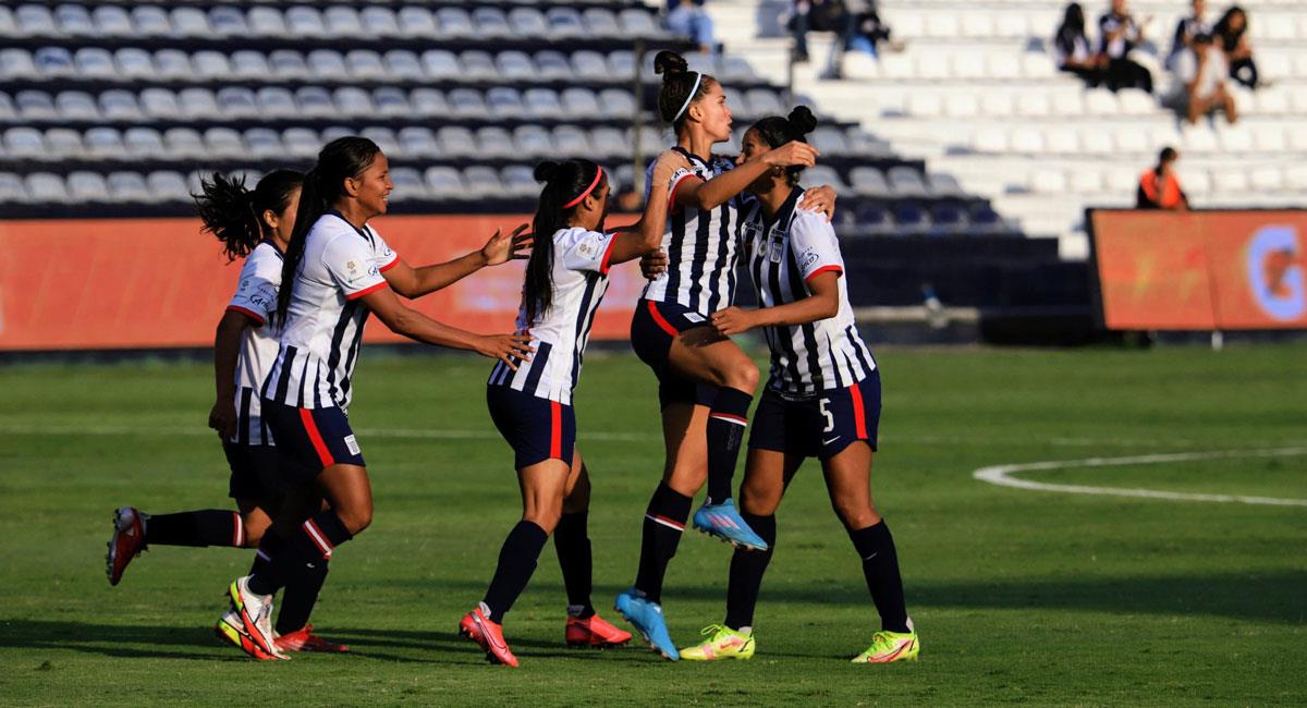 Alianza Lima goleó a San Martín en la Liga Femenina. Foto: Twitter @ligafemfpf