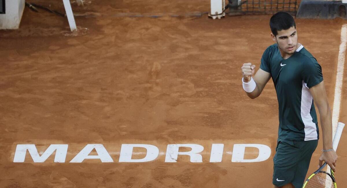 Carlos Alcaraz conquista Madrid. Foto: EFE