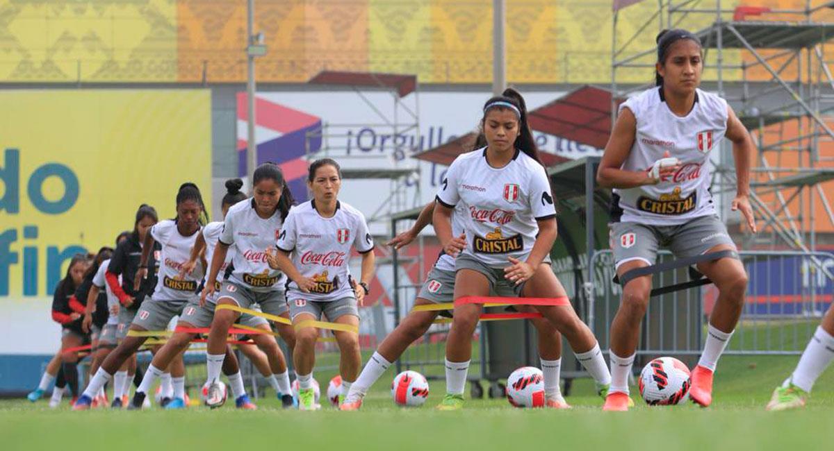 Entrenamientos de la Selección Peruana Femenina. Foto: FPF