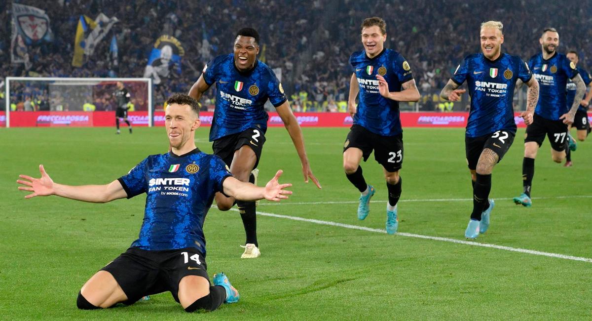 Inter de Milán consiguió su título 8 de la Copa Italia. Foto: EFE