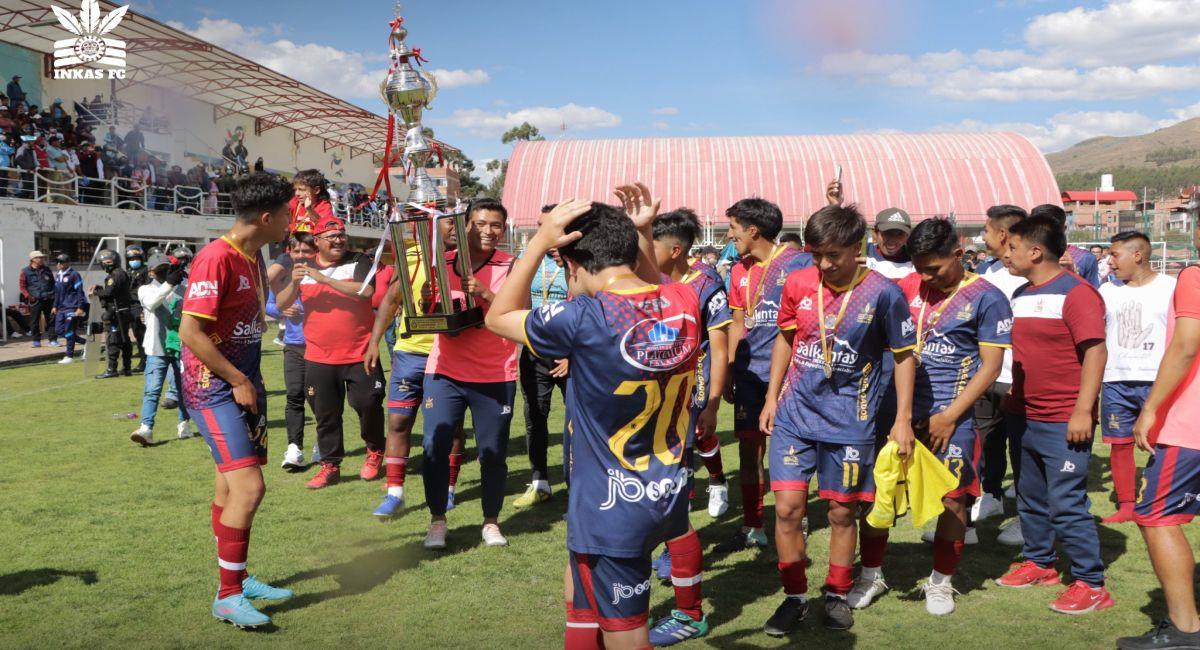 Inkas FC quiere ganar la etapa provincial de la Copa Perú. Foto: Facebook Club Inkas FC
