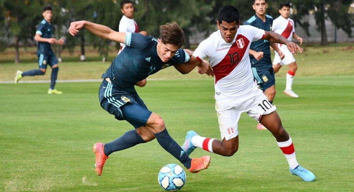 Selección Peruana Sub 20. Foto: AFA