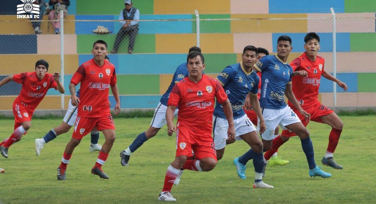Inkas FC goleó a Deportivo Volcán. Foto: @Inkasfc