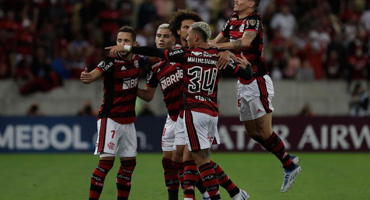 Willian Arão abrió el camino para Flamengo. Foto: EFE