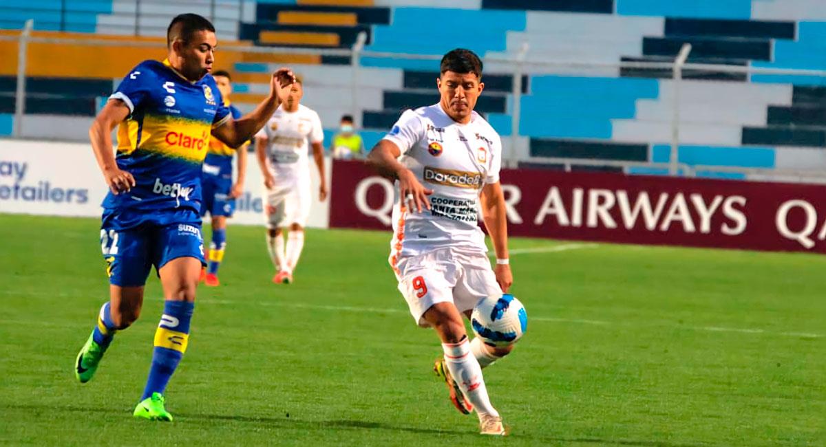 Ayacucho FC cayó en la Copa Sudamericana. Foto: Twitter @GOLPERUoficial