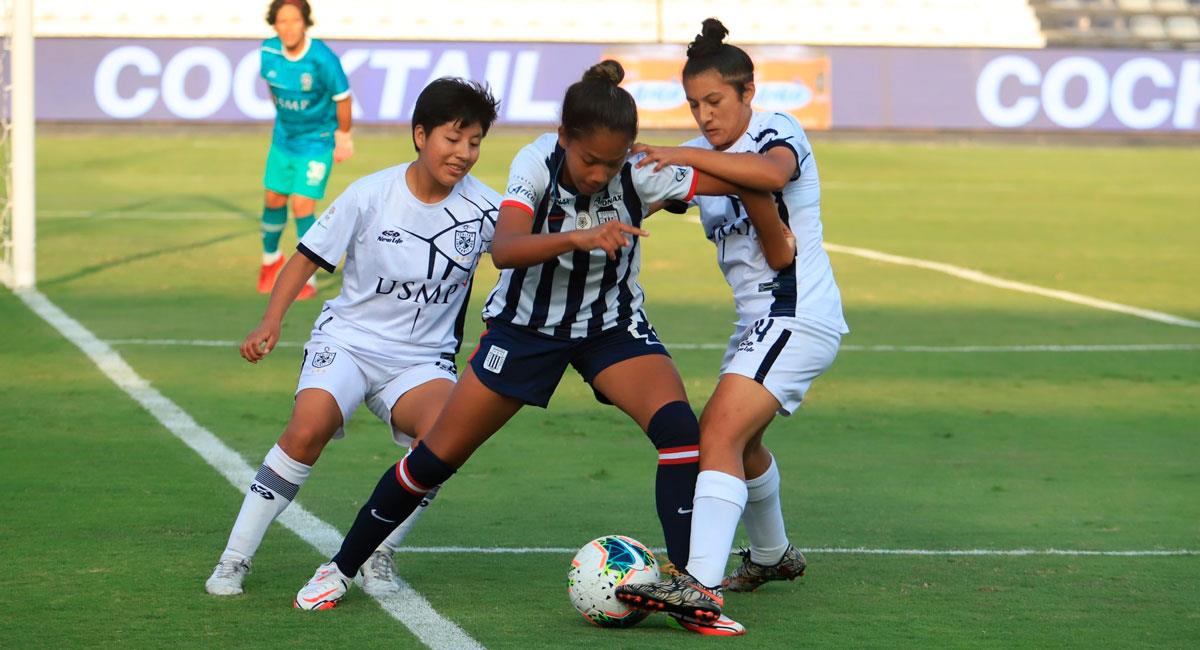 Alianza Lima lidera la tabla de la Liga Femenina. Foto: Twitter @ligafemfpf