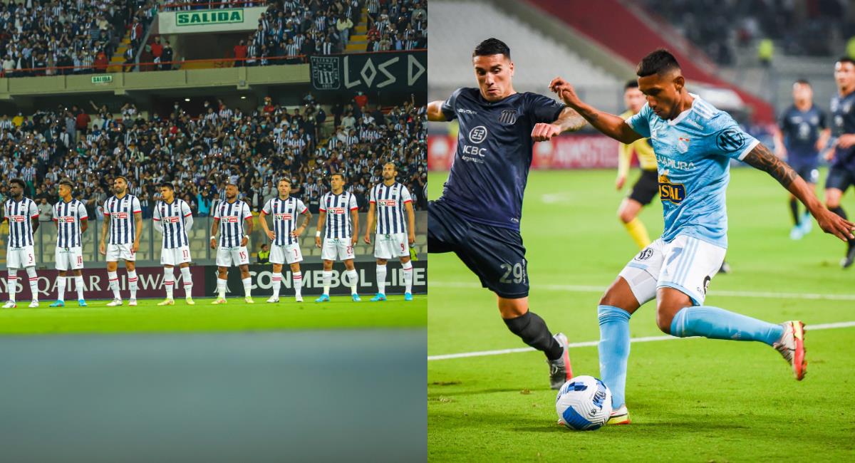 Alianza Lima y Sporting Cristal en Copa Libertadores. Foto: Composición