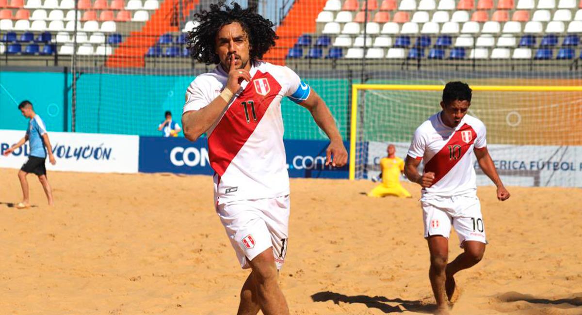 Billy Velezmoro anotó un doblete para Perú. Foto: Twitter @SeleccionPeru