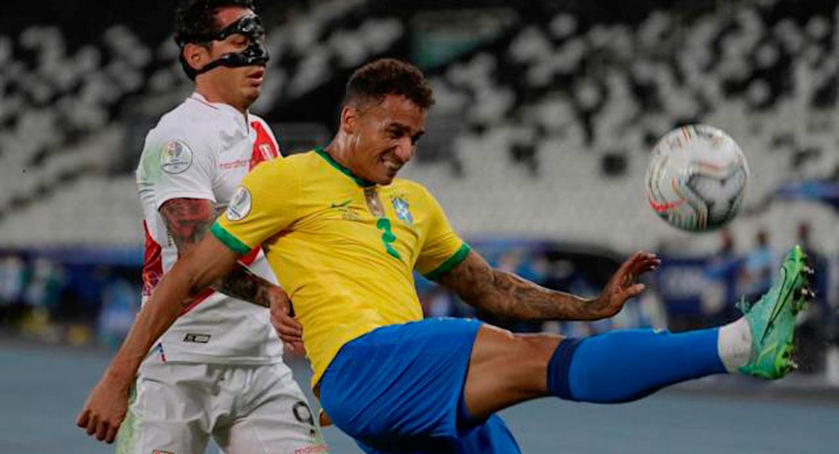 Danilo fue desconvocado en Brasil por lesión. Foto: Twitter