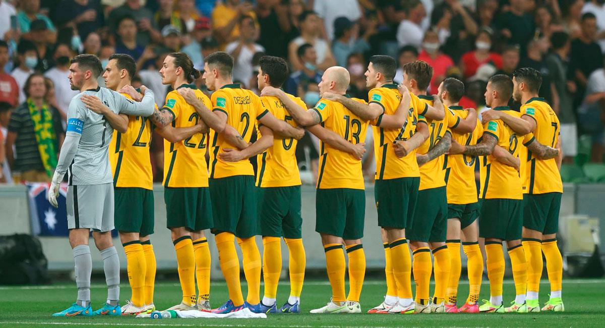 Selección de Australia 2022. Foto: Twitter @Socceroos