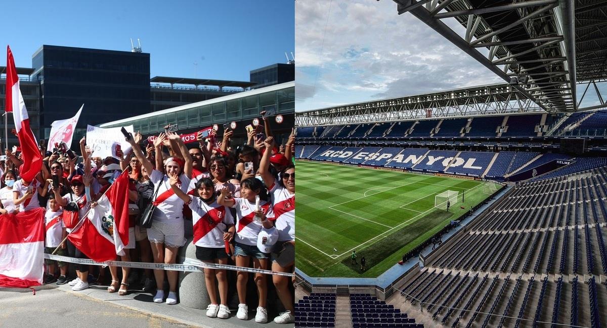 El RCDE Stadium se pintará de rojo y blanco. Foto: FPF / @RCDEspanyol