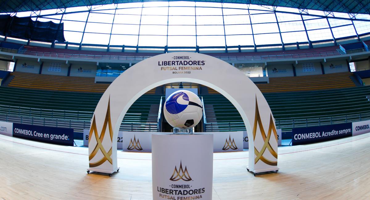 Copa Libertadores de Futsal 2022. Foto: Twitter @LibertadoresFS