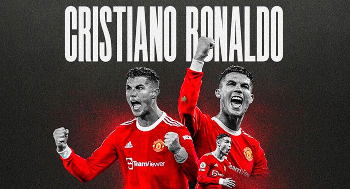 Cristiano Ronaldo fue el mejor en Manchester United. Foto: Twitter @ManUtd