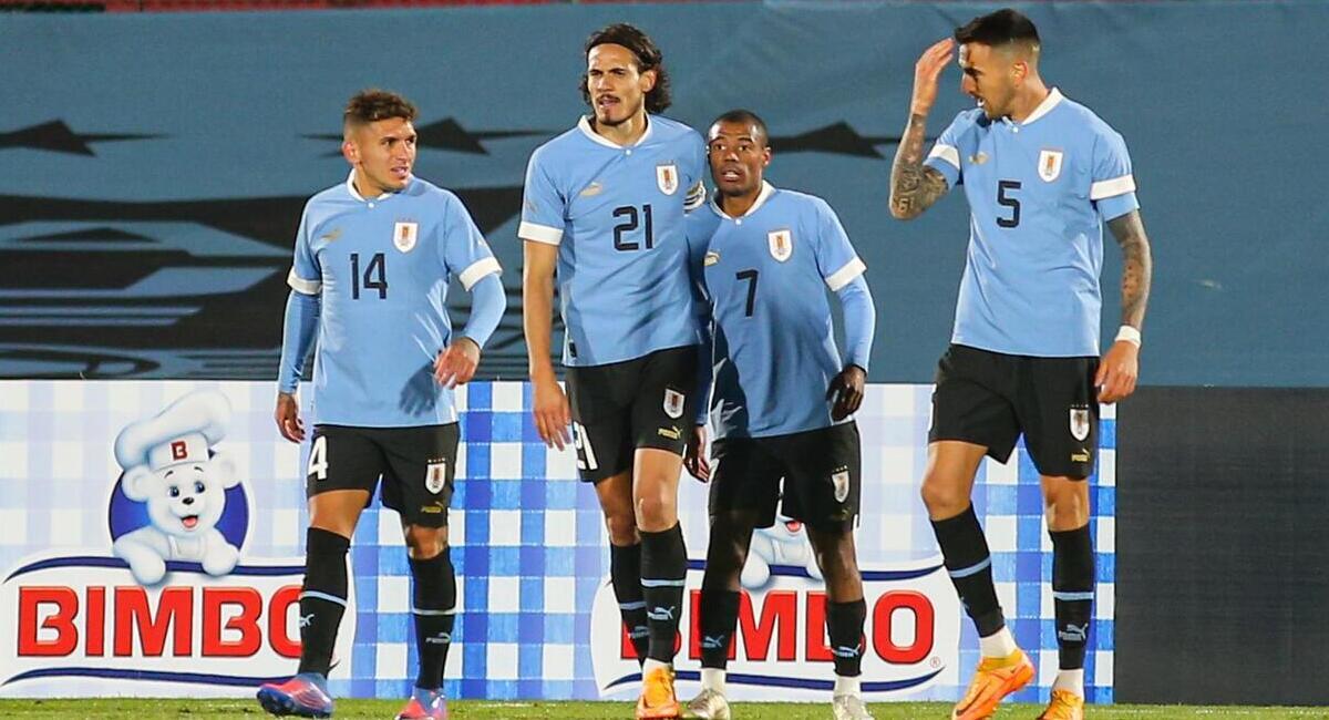 Uruguay goleó a Panamá. Foto: EFE