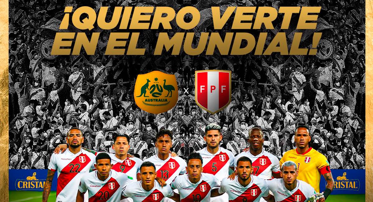 Perú se motiva a horas del duelo frente a Australia. Foto: FPF